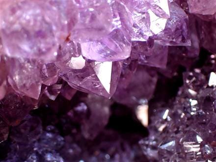 ☆濃淡紫の幻想美☆左右で響き合う神秘のペアアメジストドーム☆結晶
