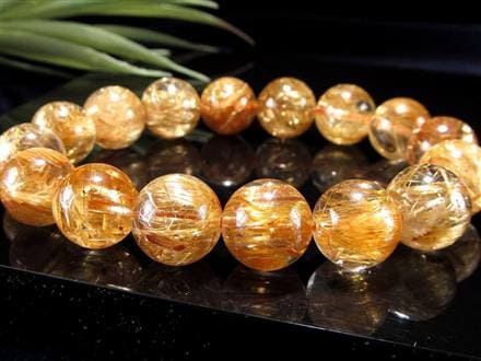 タイチンルチルクォーツ　ブレスレット　金針凄いです タイチンルチルクォーツ ブレスレット 金針凄いです-オンライン