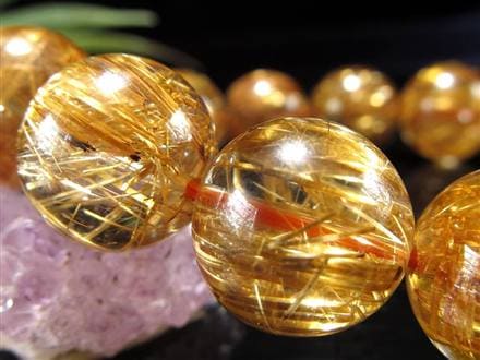 ◇至極の逸品◇濃密な金針が放つ圧倒的な輝き◇超透明クリアクォーツが