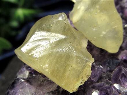 リビアングラス 原石 （エジプト産） No.14 リビアングラス エジプト