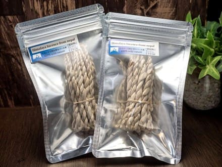 ◇ヒマラヤ天然お香◇ネパール産◇ロープインセンス◇100%天然素材