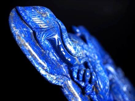 ◇至高の逸品◇大吉開運！玉付き龍神◇優良品質！煌めくコバルトブルー