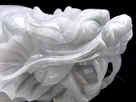 【精品】文玩桃の実 緑松石入り 覇王龍彫刻円玉 16mm バイヤー厳選品!!】◇迫力満点！精密龍亀彫刻◇財運と長寿を授ける瑞獣