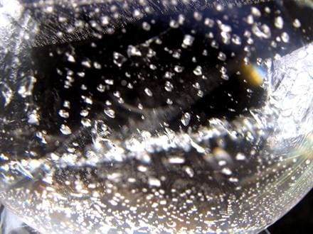 ☆太古の水と気泡を閉じ込めた神秘の水晶☆幻想的なウォーターバブル