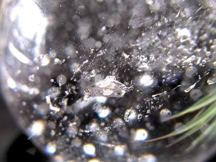 ☆太古の水と気泡を閉じ込めた神秘の水晶☆幻想的なウォーターバブル