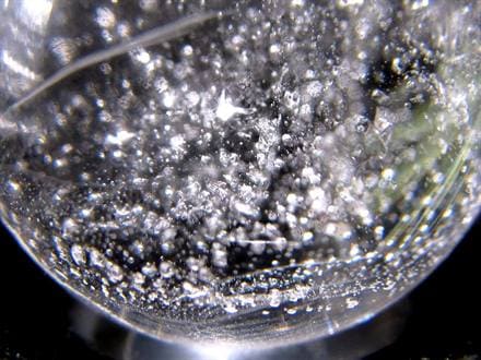 ☆太古の水と気泡を閉じ込めた神秘の水晶☆幻想的なウォーターバブル