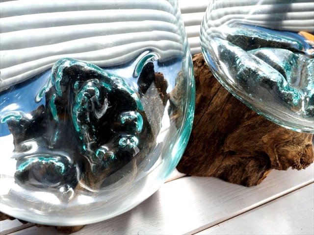 ☆世界に1つだけのガラスオブジェ☆デンバー展示会商品