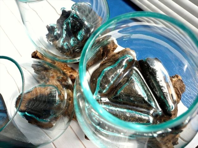 ☆世界に1つだけのガラスオブジェ☆デンバー展示会商品