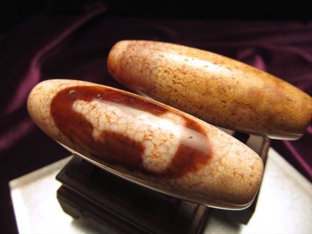 ◇激レア！老鉱龍紋天珠◇チベット発祥の厄除け・開運お守り◇ご利益