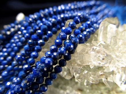 ◇一連◇極小サイズ◇ネックレスなどに！◇AAAA◇ラピスラズリ