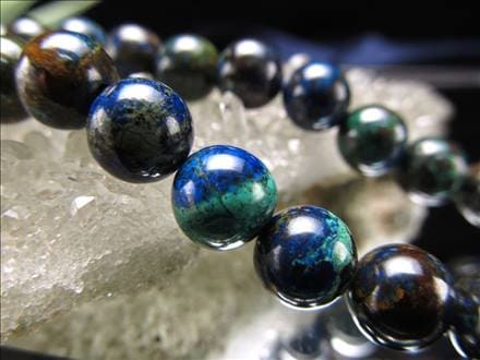 ☆一連☆強力なヒーリング効果を持つ石☆アズライトマラカイト(アズロ