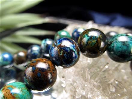 ☆一連☆強力なヒーリング効果を持つ石☆アズライトマラカイト(アズロ