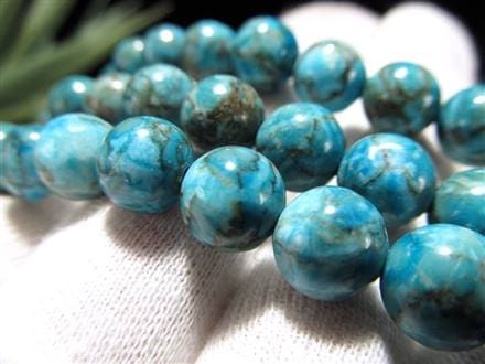 ☆一連☆油絵のような美しい模様☆12月の誕生石☆旅のお守り石☆天然