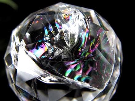 ☆超人気スフィア！☆虹色に輝くアイリスクォーツ☆土地の浄化