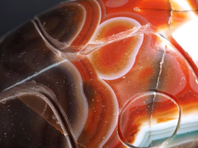 特大 天珠 約14cm 置物 お守り 天然石 瑪瑙 強運 【公式通販】