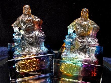 ☆商売繁盛・勝負必勝☆武神・関羽モチーフ玉璽☆威厳漂う関帝像☆伝