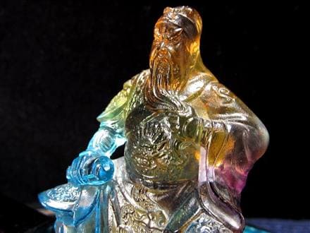 ☆商売繁盛・勝負必勝☆武神・関羽モチーフ玉璽☆威厳漂う関帝像☆伝