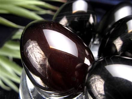 ◇激安入荷！◇光沢漆黒×縞模様◇忍耐力や意思の強さ◇お守り・開運