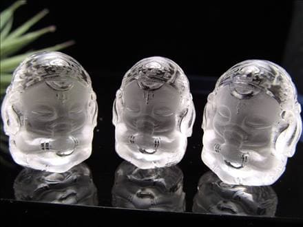 ガネーシャ像　置物　水晶 置物 逆鼻 ガネーシャ像 水晶 okimono02 その他インテリア雑貨