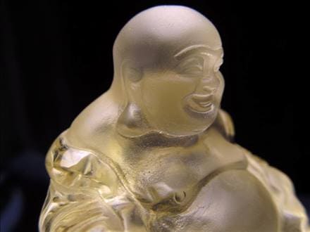 シトリン布袋　彫刻 楽天市場】〔D433-12〕超透明 シトリン 布袋像 布袋様 布袋尊