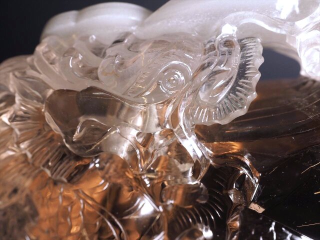 ◇至高の龍神彫刻！◇大吉開運！大きな虹＆金針の入った玉持ち龍神