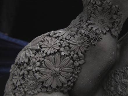 ☆特選一品☆希少レア☆繊細フラワー彫刻【愛らしい夫婦猫シュンガイト