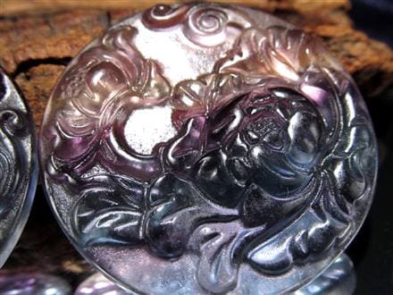 ◇美しいグラデーションと縞模様◇お守りやペンダントの作成にも