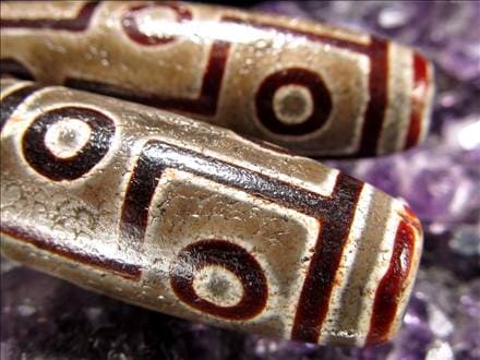 ◇流通量が少ない激レア品！◇最高級！馬蹄痕天珠◇黒鳶赤紋（くろとび