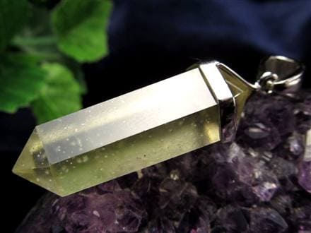 鑑別済 ルース ケース付 リビアングラス meteorite84 リビアングラス ブレスレット 9mm 17.5cm メンズ M レディース L