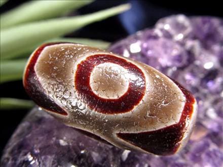 チベットのお守り天珠 至純 大鵬鳥天珠（たいほうちょうてんじゅ）ブレスレット 天然石