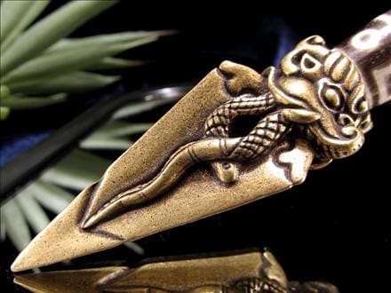 ◇天珠×密教法具◇開運＆魔除けの良好な組み合わせ◇魔障を取り除き