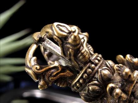 ◇天珠×密教法具◇開運＆魔除けの良好な組み合わせ◇魔障を取り除き