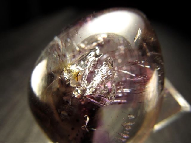 ☆超レア！【水入り＆貫入水晶】スーパーセブン☆超透明！キラキラ