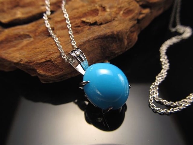 ◇ターコイズの最高峰◇鮮やかなスカイブルー◇最高級5A◇天然