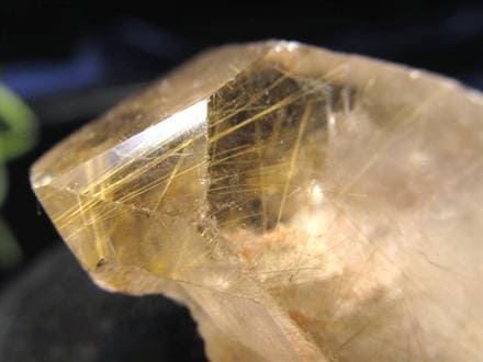 ◇黄金ルチル結晶◇自然美あふれる結晶原石◇金運・財運の象徴◇天然石
