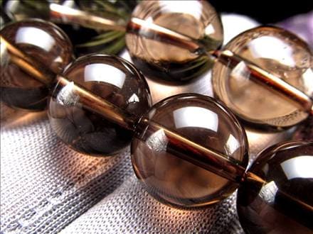 ☆一連☆AAA☆スモーキークォーツ【煙水晶】☆【ブラジル産】