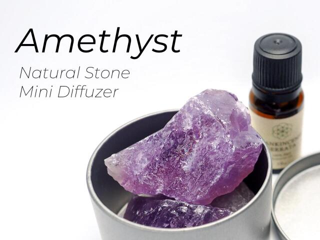 ◇天然石のディフューザー◇ロッククリスタル ディフューザー◇お部屋