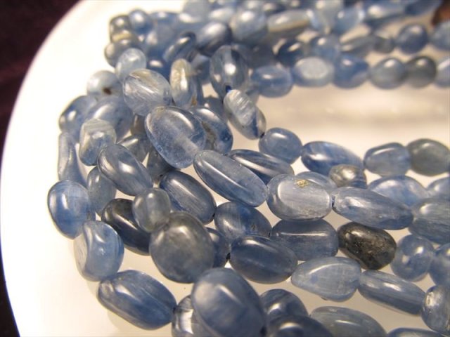 ☆限定再入荷☆高品質♢お買い得【カイヤナイト『藍晶石』タンブル連