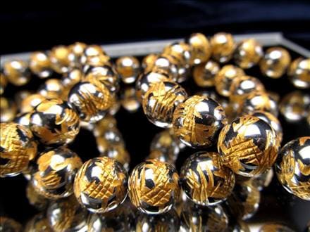 ◇希少！龍彫りテラヘルツ◇金塗り◇金銀豪華ツートン！◇高純度