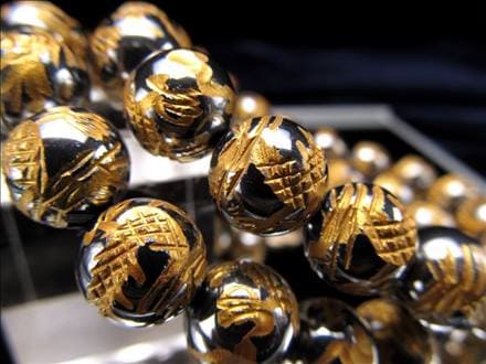 ◇希少！龍彫りテラヘルツ◇金塗り◇金銀豪華ツートン！◇高純度