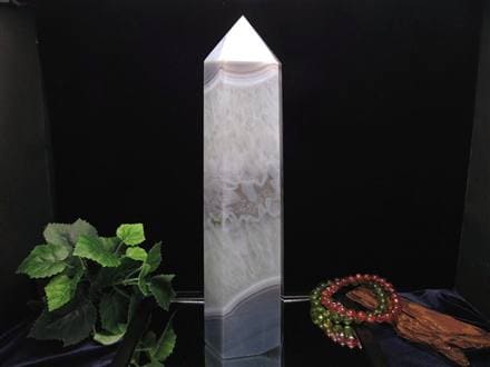 Muriel様　高品質　瑪瑙　アゲート　水晶　大きめヒトデ ☆限定入荷！BIGサイズ☆幻想的レイヤーアゲート縞模様☆瑪瑙×水晶の