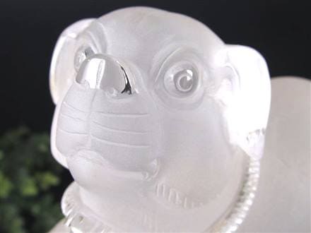 天然水晶の原石 2インチ ラッキーナチュラルクリスタル象亀猫犬