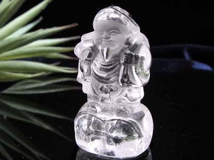 ◇七福神の福の神!!◇豊かな表情が鮮明に彫刻された逸品◇安心立命