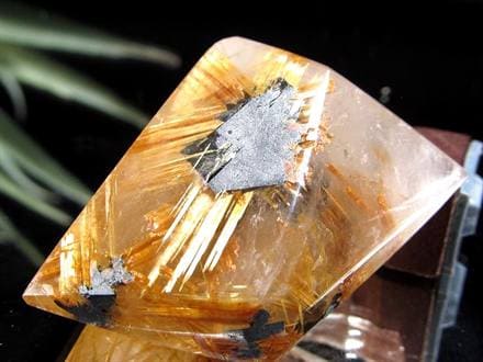 ☆爆発的な存在感！太陽放射ルチル☆極上針入り水晶☆圧巻の放射状結晶