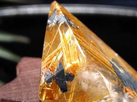 【金運開運】極上タイチンルチル高透明・太針 ゴールドルチル 8mm 16cm ☆爆発的な存在感！太陽放射ルチル☆極上針入り水晶☆圧巻の放射状結晶