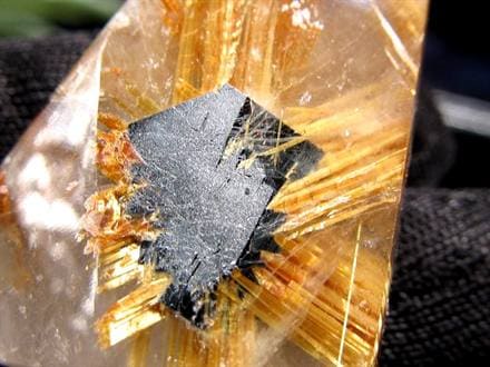 ☆爆発的な存在感！太陽放射ルチル☆極上針入り水晶☆圧巻の放射状結晶