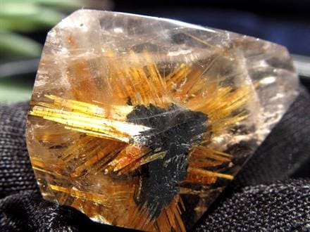 万*巣様 ルチルクォーツ ルチル 針入水晶 クォーツ 原石 鉱物標本