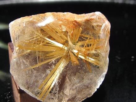 ☆爆発的な存在感！太陽放射ルチル☆極上針入り水晶☆圧巻の放射状結晶