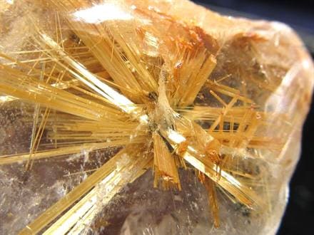 ☆爆発的な存在感！太陽放射ルチル☆極上針入り水晶☆圧巻の放射状結晶