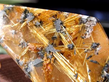 ☆爆発的な存在感！太陽放射ルチル☆極上針入り水晶☆圧巻の放射状結晶